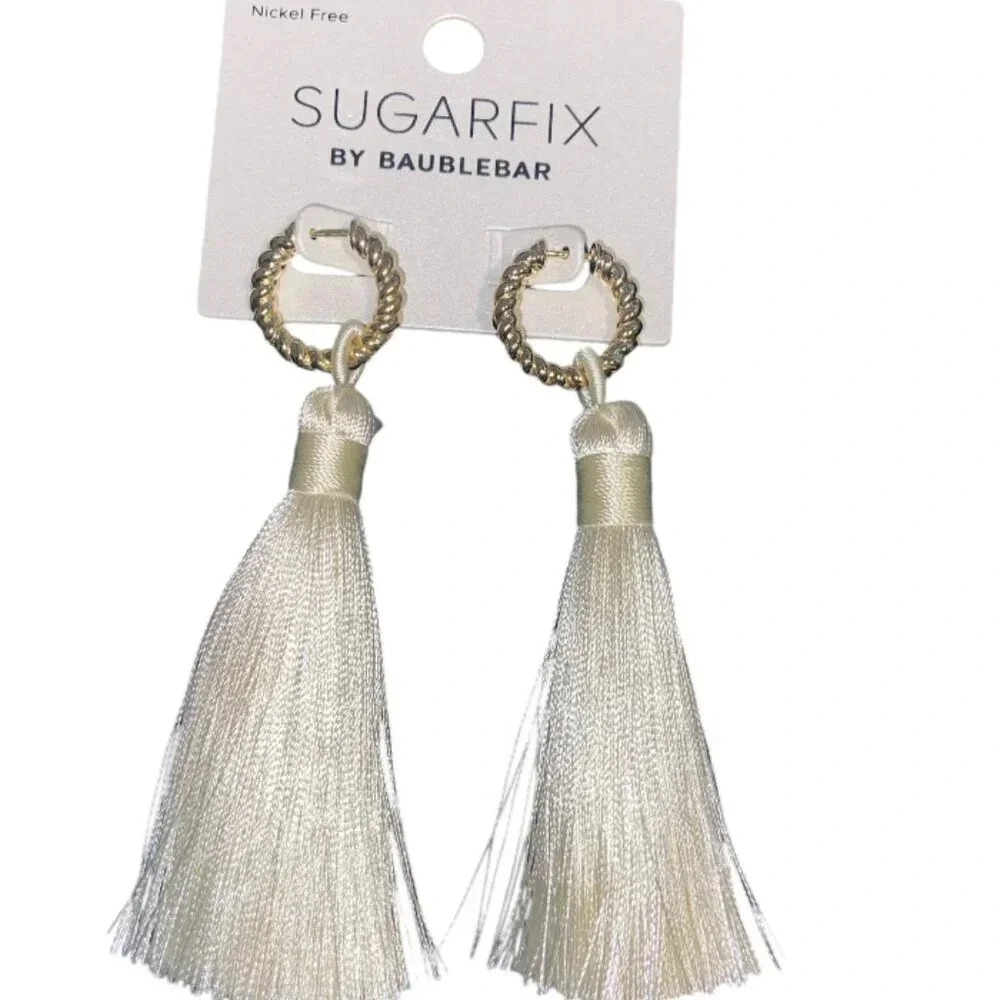 NWT Ring Tassel Earrings